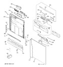 Diagram for 1 - Escutcheon & Door Assembly