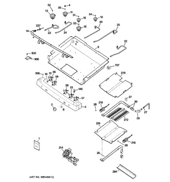 Diagram for JGB800DEP2WW