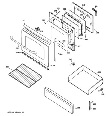 Diagram for JGB800DEP2WW