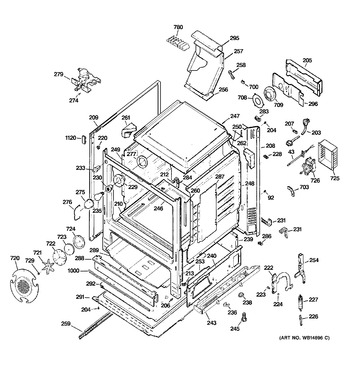 Diagram for JGB810DEP2WW