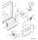 Diagram for 2 - Freezer Section