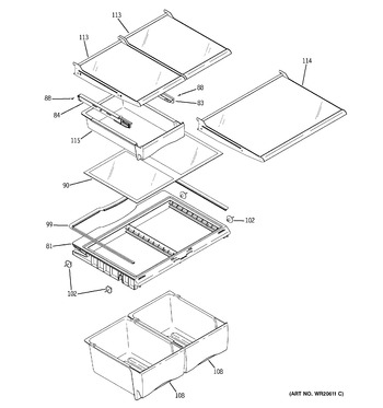 Diagram for GBSC0HCXARWW