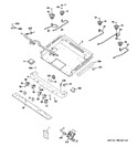 Diagram for 1 - Gas & Burner Parts