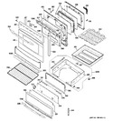 Diagram for 4 - Door & Drawer Parts