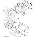 Diagram for 4 - Door & Drawer Parts