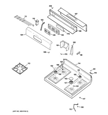 Diagram for RGB745DEP3CT