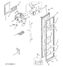 Diagram for 1 - Freezer Door