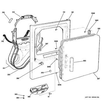 Diagram for DDC4500T4WH