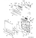 Diagram for 1 - Escutcheon & Door Assembly