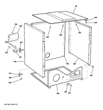 Diagram for DDC4400SLMWH