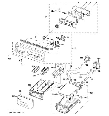 Diagram for WCVH4800K0WW