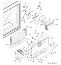 Diagram for 2 - Freezer Section