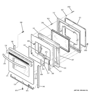 Diagram for JB640SR1SS