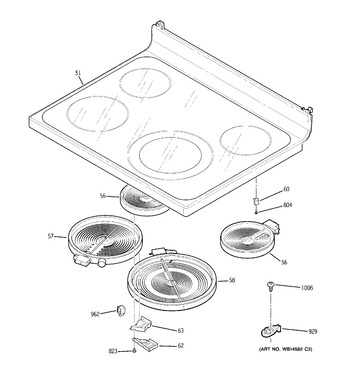 Diagram for JB855DP1WW