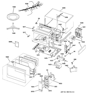 Diagram for JE1540GW03