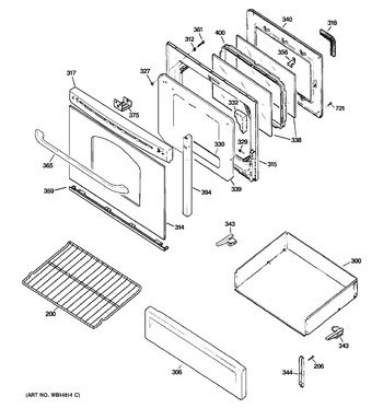 Diagram for JGB300DEP3WW