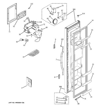 Diagram for HSS25GFTNCC