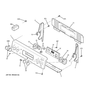 Diagram for JB640MR2BS