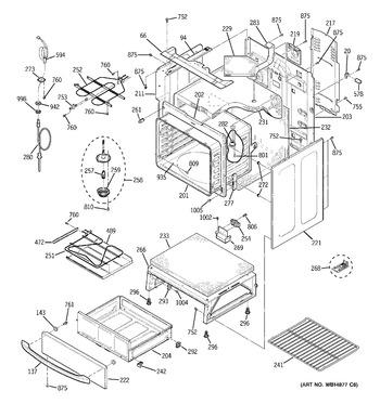 Diagram for PB909TP1WW