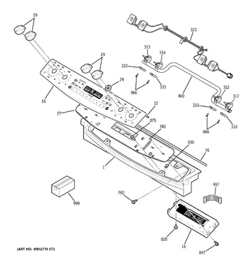 Diagram for PGS968TEP2WW