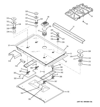 Diagram for PGS968TEP2WW