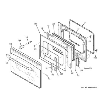 Diagram for PGS968TEP2WW