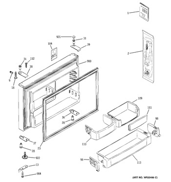 Diagram for PTS22LCSCRWW