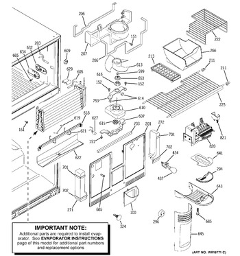 Diagram for PTS22LCSCRWW