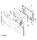 Diagram for 6 - Lower Door