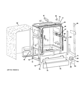 Diagram for GHDA690P03WW