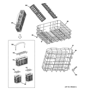 Diagram for GHDA690P03WW