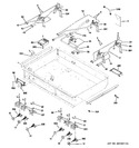 Diagram for 1 - Gas & Burner Parts