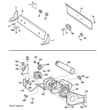 Diagram for GTDX100EM0WW