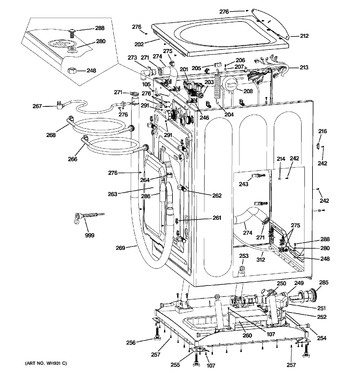 Diagram for GFWN1000L1WW