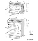 Diagram for 1 - Doors