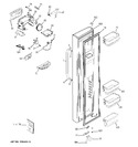 Diagram for 1 - Freezer Door