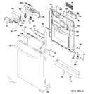 Diagram for 1 - Escutcheon & Door Assembly