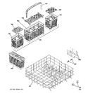 Diagram for 4 - Lower Rack Assembly