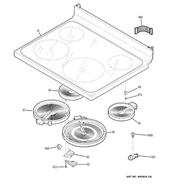 Diagram for JB640SR4SS