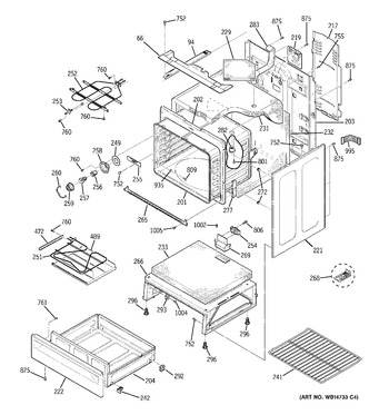 Diagram for JB640SR4SS