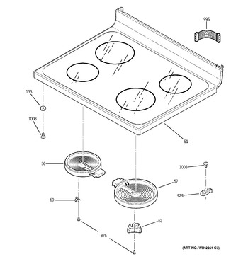 Diagram for JB620GR3SA