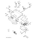 Diagram for 1 - Gas & Burner Parts