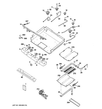 Diagram for JGB285DET1WW