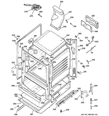 Diagram for JGB285DET1WW