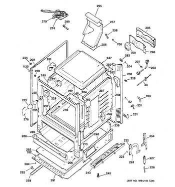 Diagram for RGB745DEP5WH