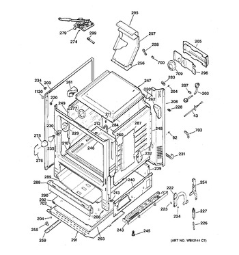 Diagram for JGB250DET1CC