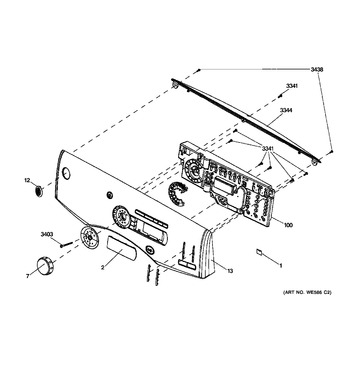 Diagram for GFDS350GL0WW