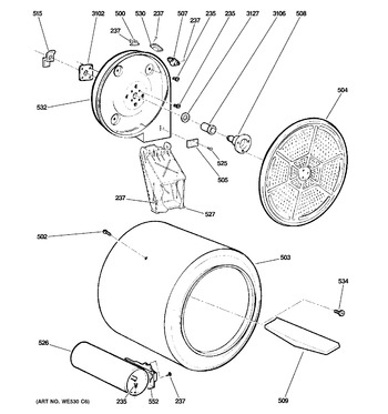 Diagram for DHDSR46GG9WW