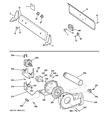 Diagram for GTDL200EM1WW