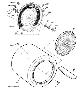 Diagram for GTDL200EM1WW